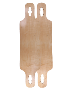 39" X 9.5" CANADIAN MAPLE DROP THROUGH DOUBLE KICK BLANK DECK (#G39)